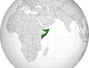 La Somalie dans le monde CC BY 3.0 <https://creativecommons.org/licenses/by/3.0>, via Wikimedia Commons