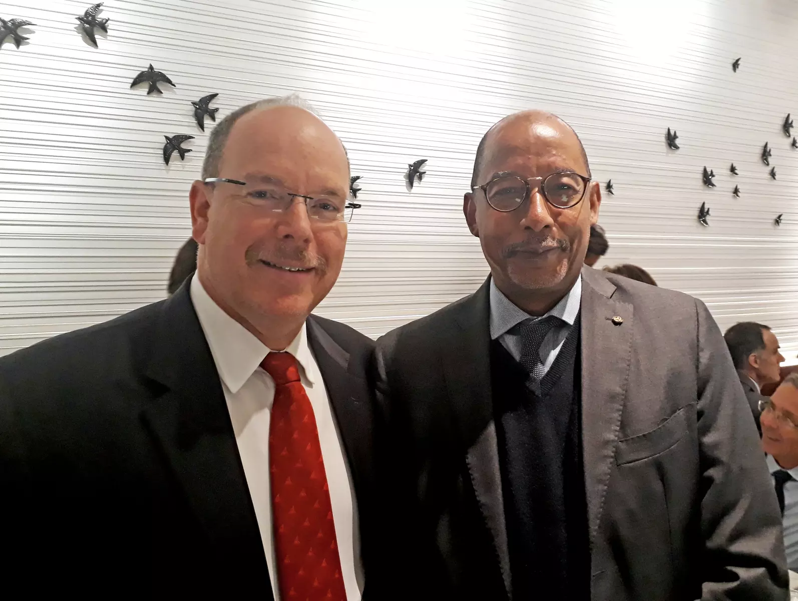 Albert II & Mayaki