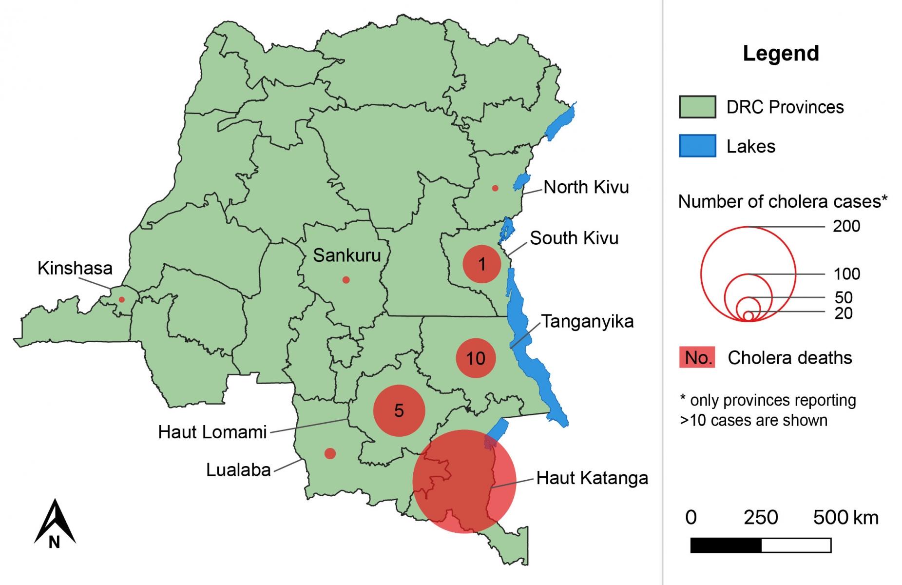 Cholera in Democratic Republic of Congo: week 6 update Cholera in Democratic Republic of Congo: week 6 update